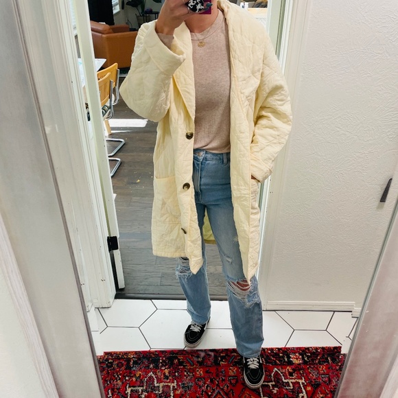 Free People Long Coat - Picture 1 of 3